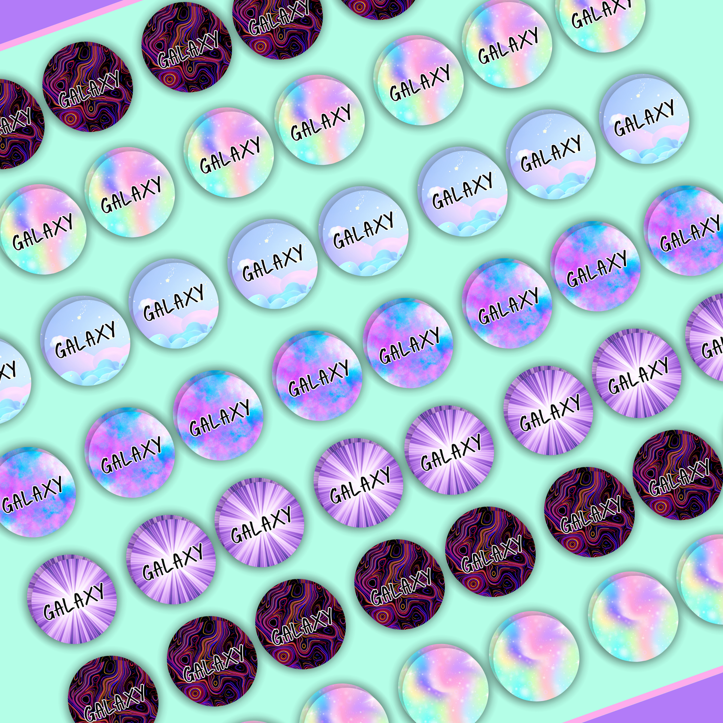 Galaxy Label Name Stickers (Copy) (Copy)