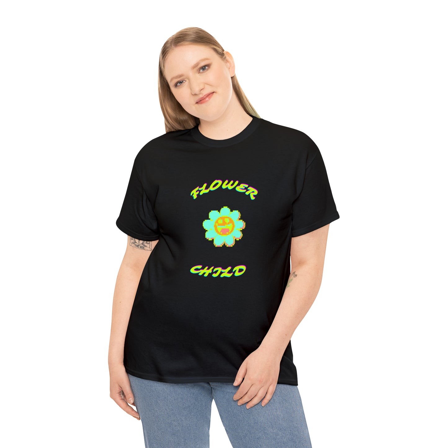 Flower Child Cotton T-Shirt