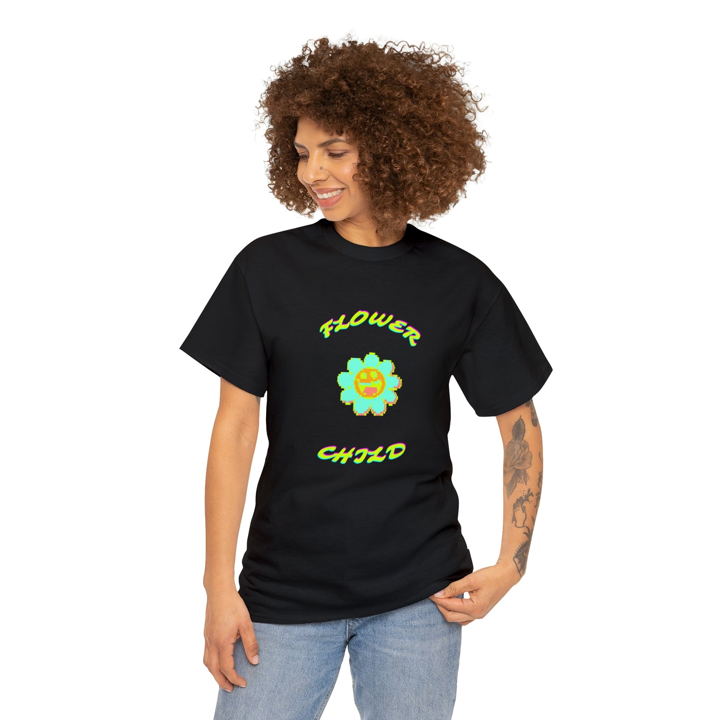 Flower Child Cotton T-Shirt