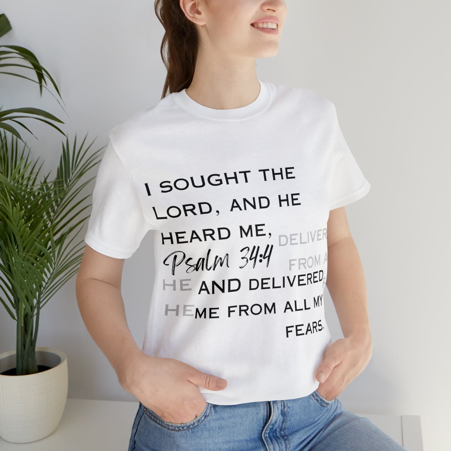 I sought The Lord Unisex Short Sleeve T-Shirt