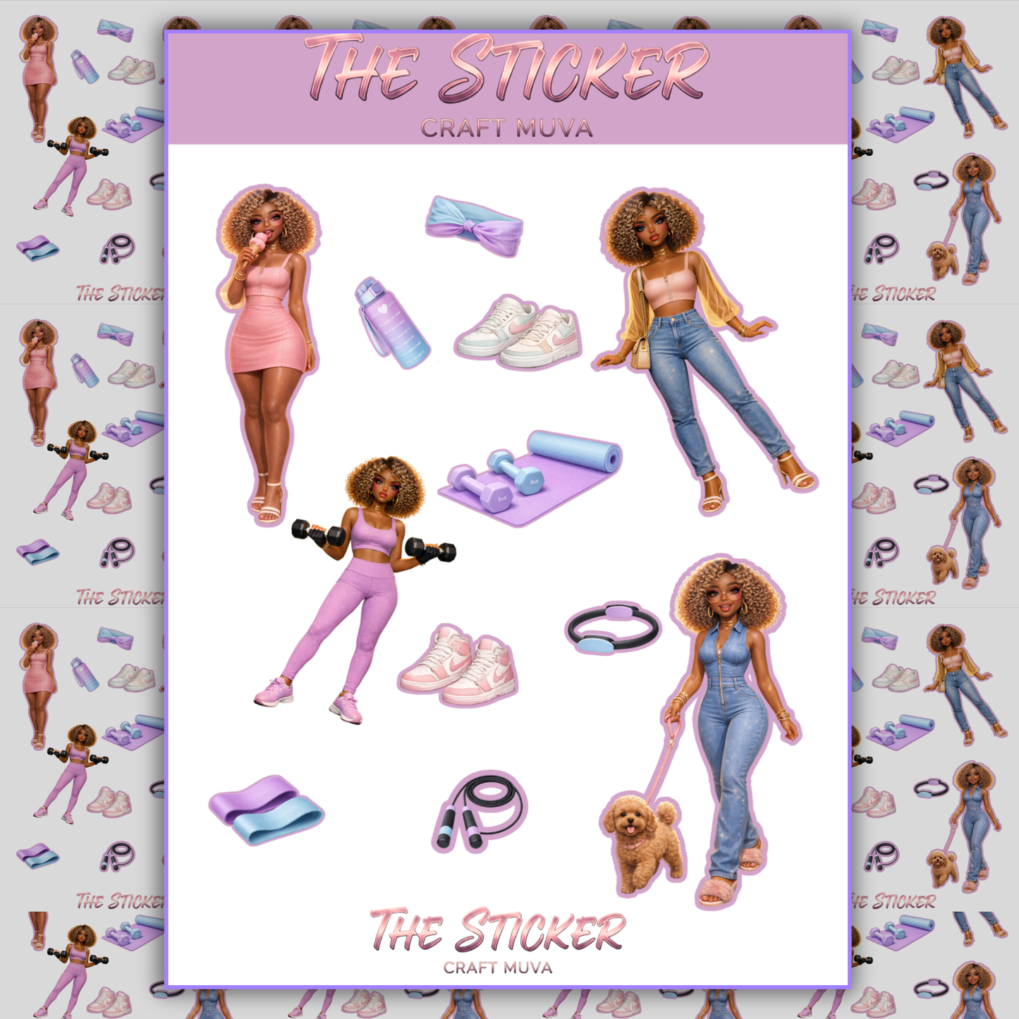 Pretty Petals Sticker Sheet