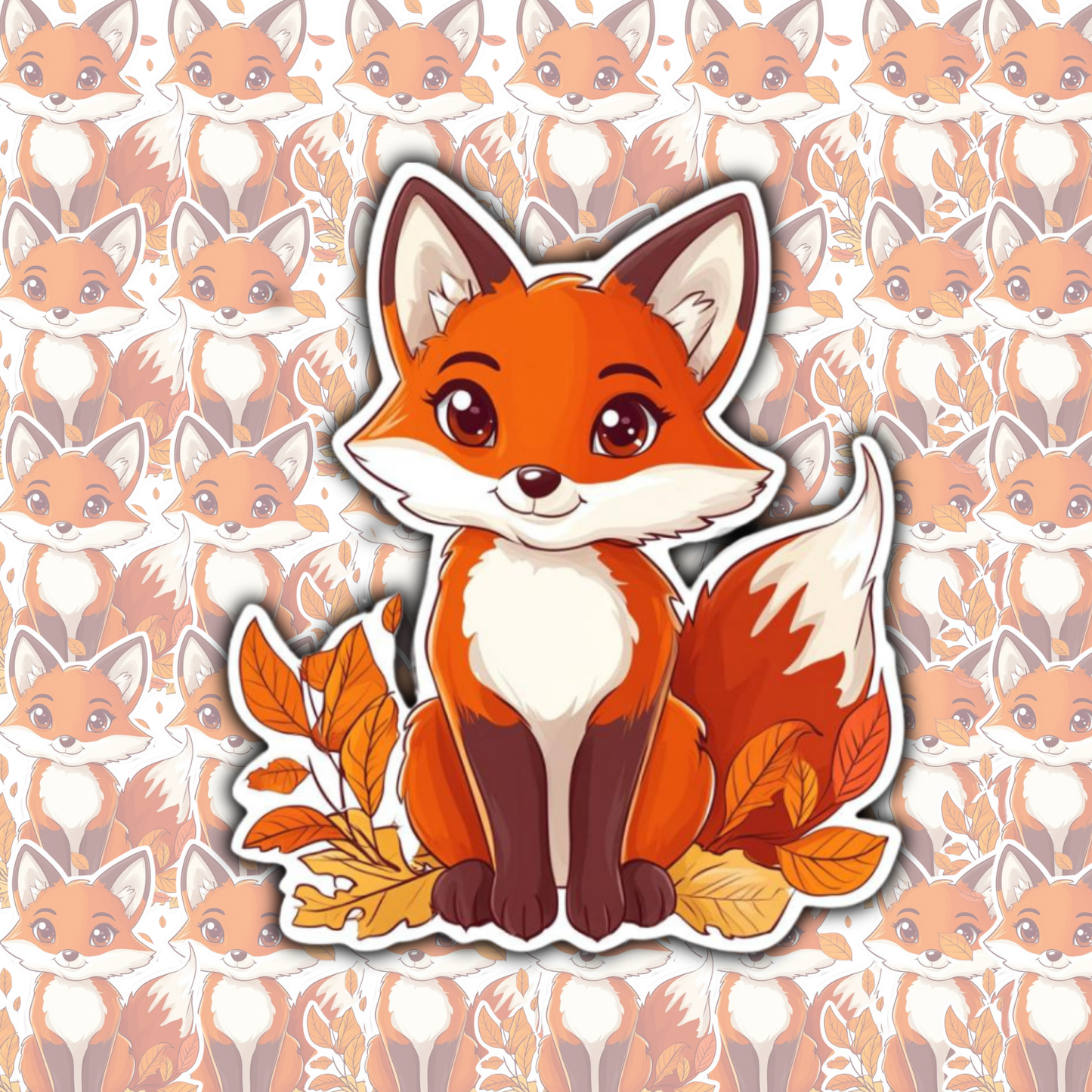 Autumn Fox Sticker Set