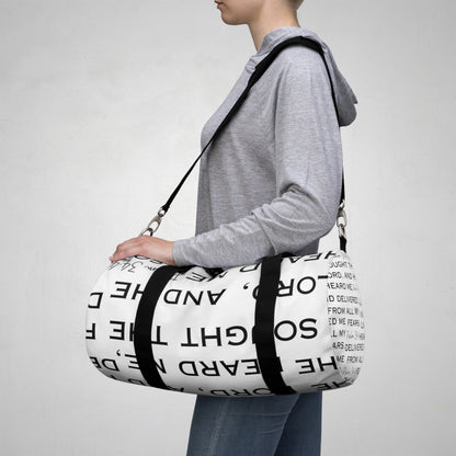I sought The Lord Duffle Bag Round