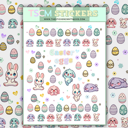 Hoppy Easter Planner Stickers