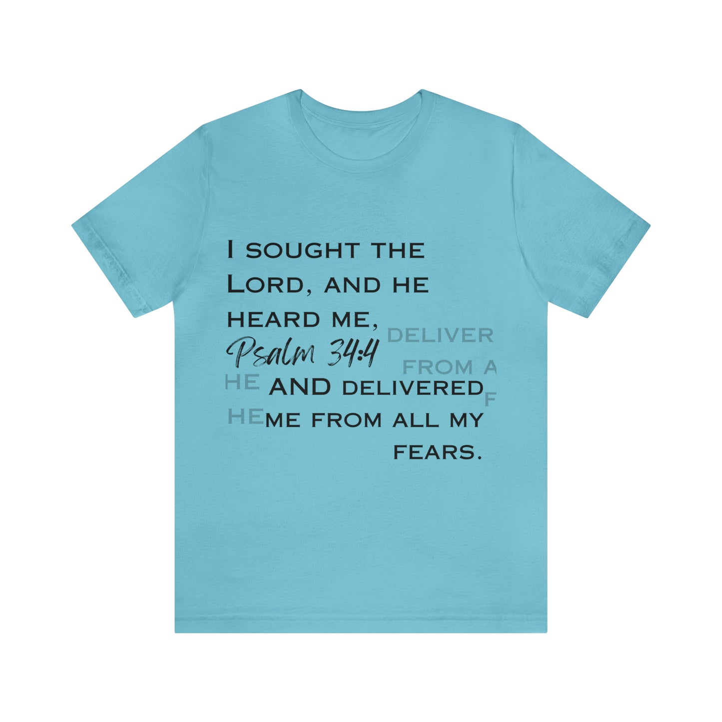 I sought The Lord Unisex Short Sleeve T-Shirt