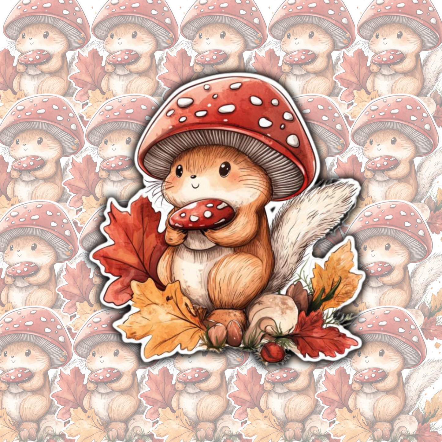Whimsical Mushroom Sticker Set