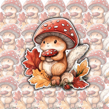 Whimsical Mushroom Sticker Set