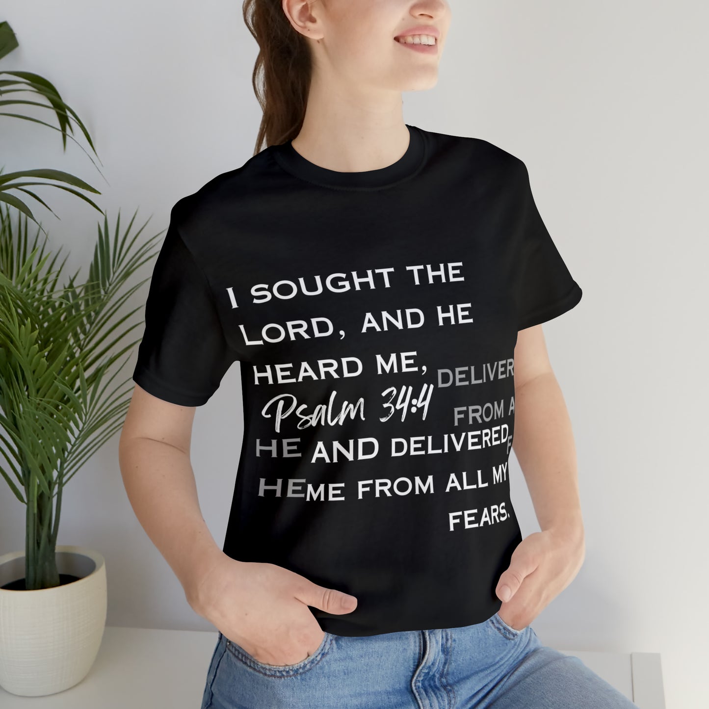 I sought The Lord Unisex Short Sleeve T-Shirt