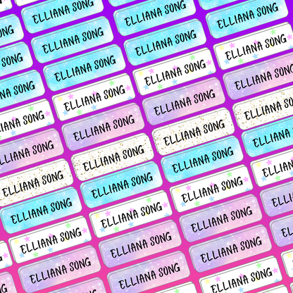 All The Stars Name Stickers