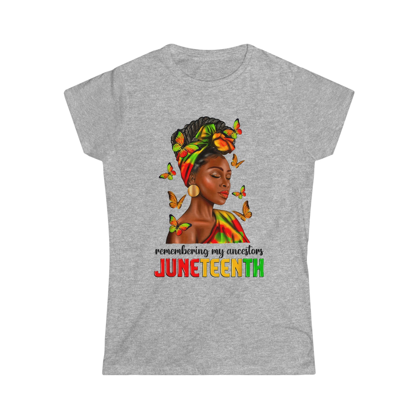 Remembering My Ancestors Women's Softstyle T-Shirt