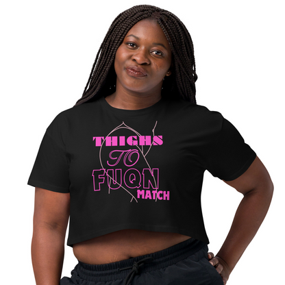 Thighs to Match Women’s Crop Top