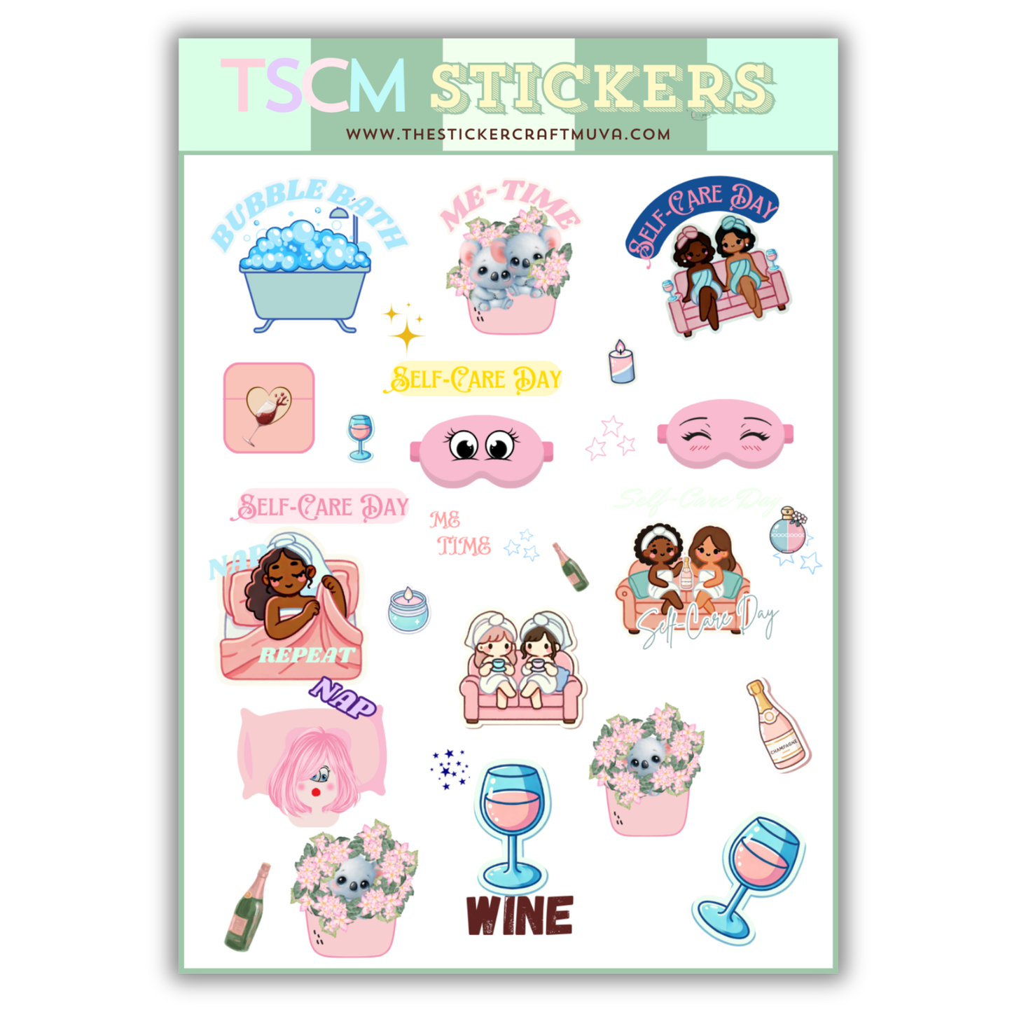 Me-Time Planner Stickers