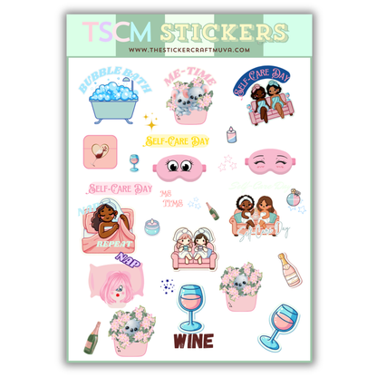Me-Time Planner Stickers