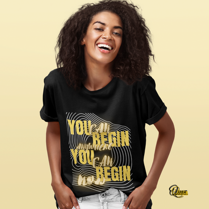You Can Begin Anywhere Unisex Softstyle T-Shirt