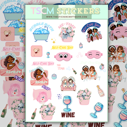 Me-Time Planner Stickers