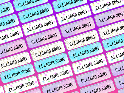All The Stars Name Stickers