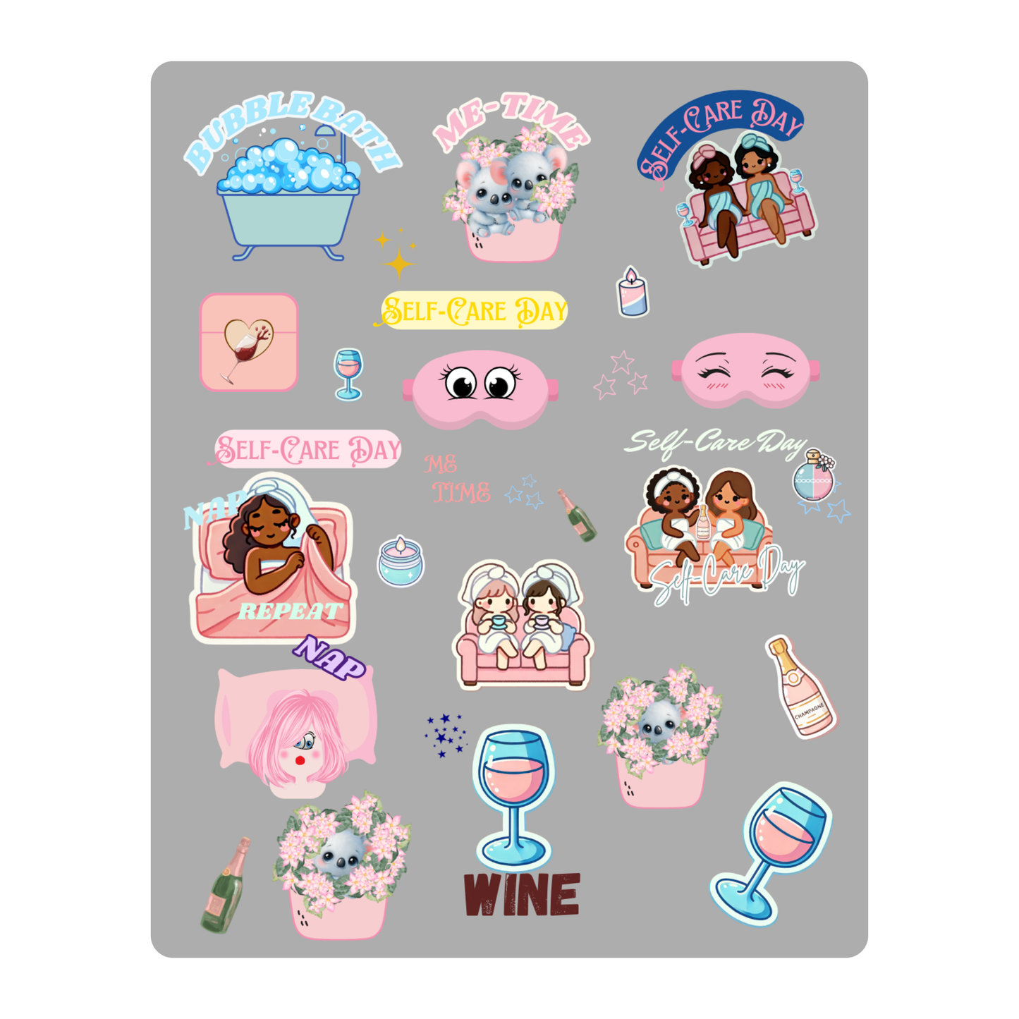 Me-Time Planner Stickers
