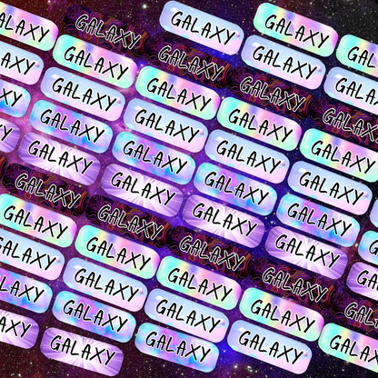 Galaxy Label Name Stickers (Copy) (Copy)