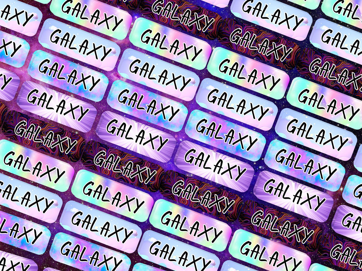 Galaxy Label Name Stickers (Copy) (Copy)
