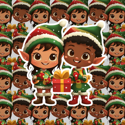 Little Elf Sticker Set