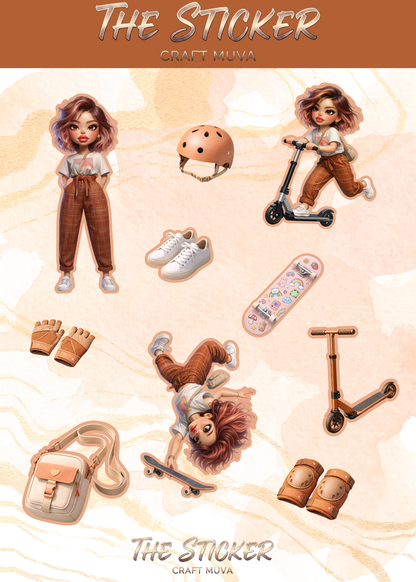 Issa D Kid Sticker Sheet