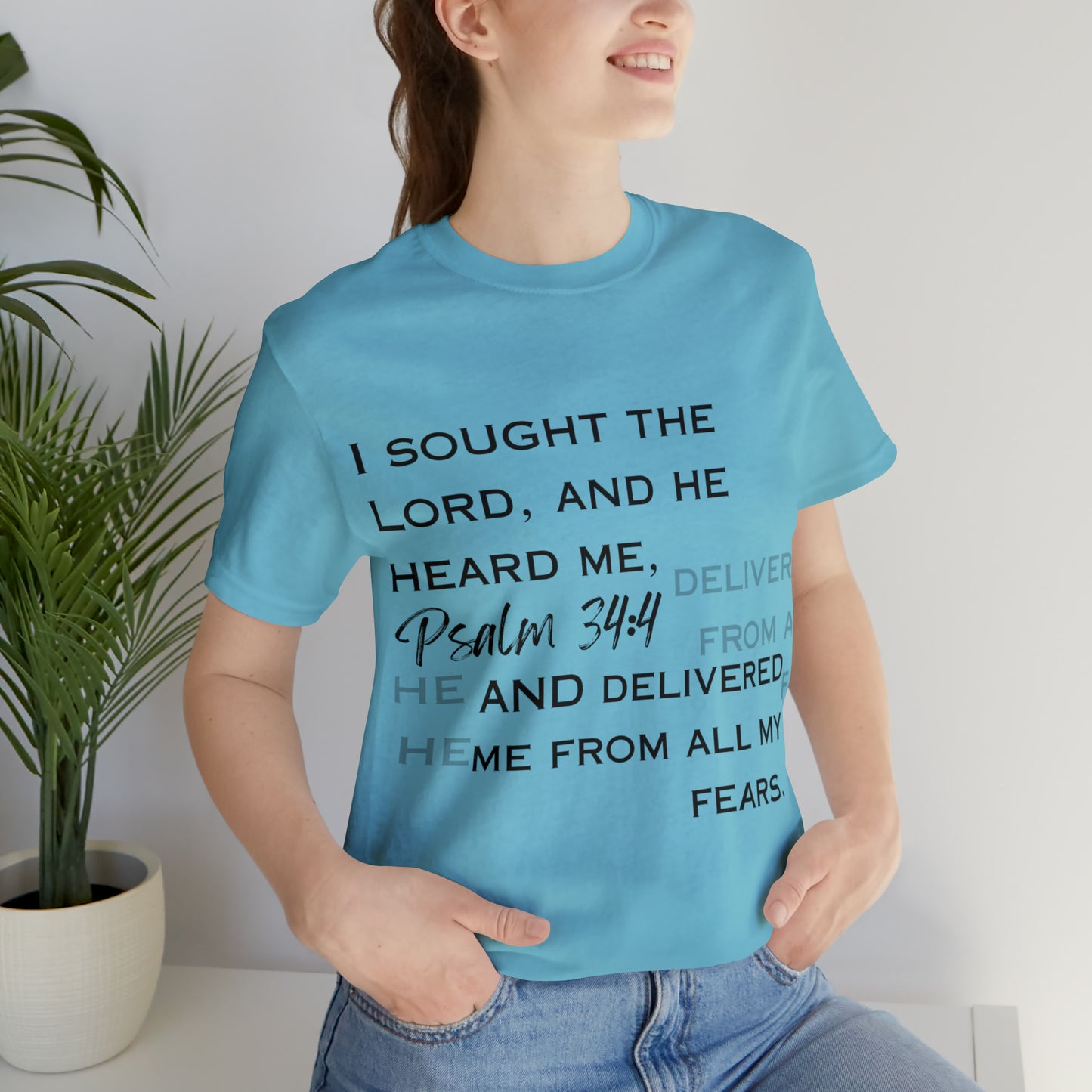 I sought The Lord Unisex Short Sleeve T-Shirt