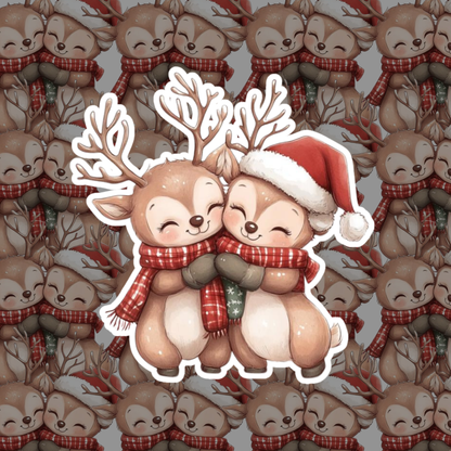 Reindeer Sticker Set