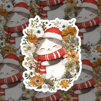 Spring Cat Sticker Set