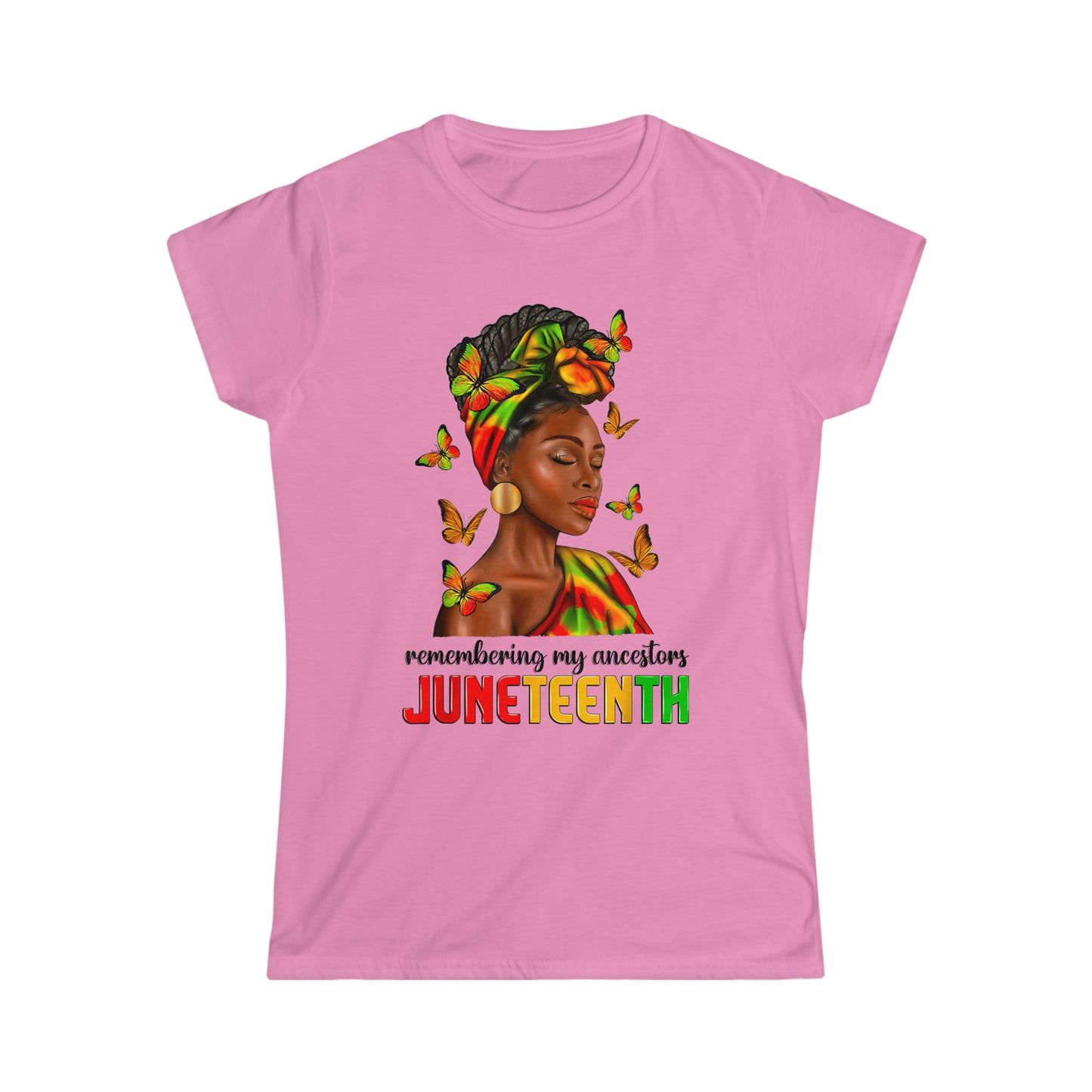 Remembering My Ancestors Women's Softstyle T-Shirt