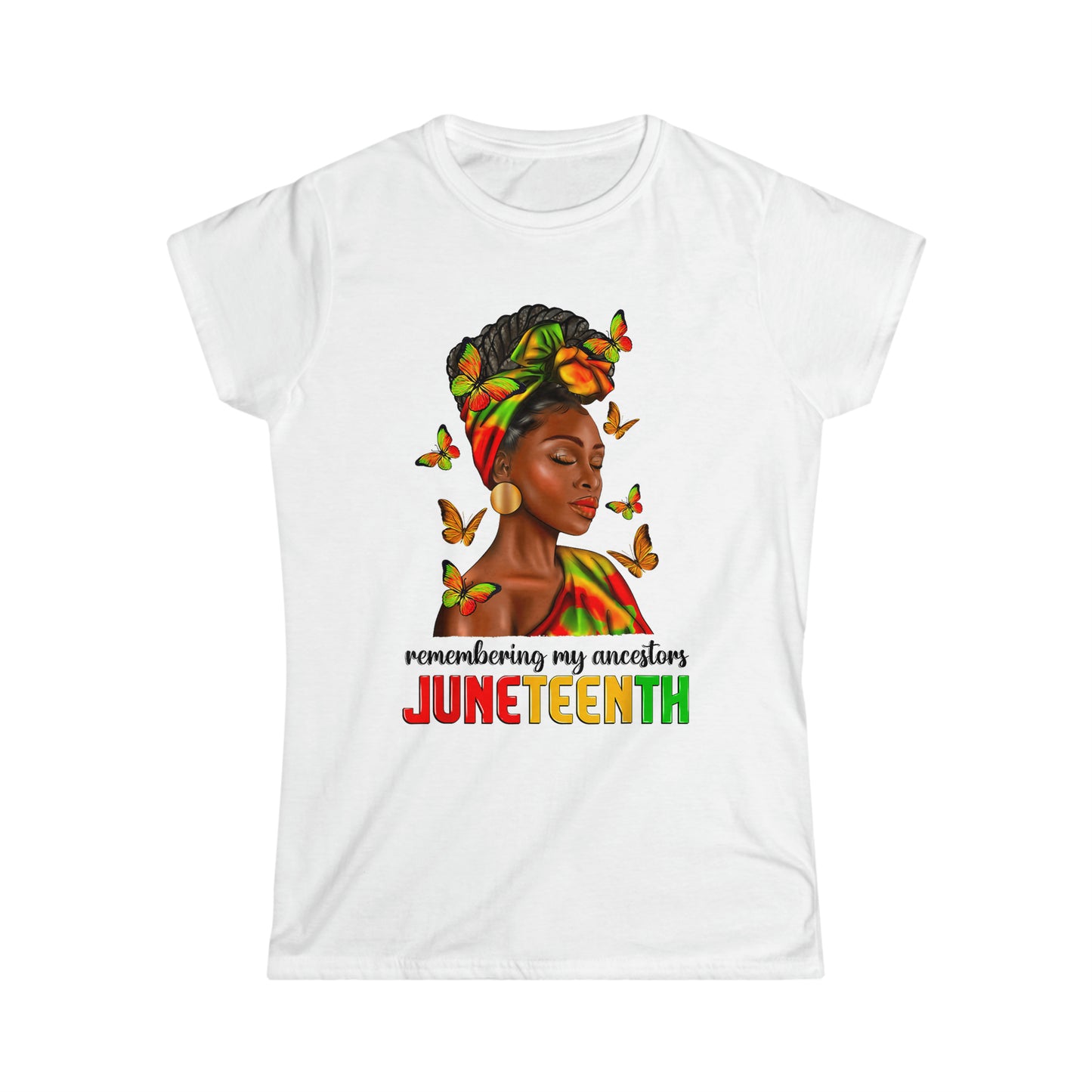 Remembering My Ancestors Women's Softstyle T-Shirt