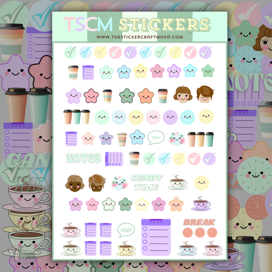 Daily Planner Sticker Bits