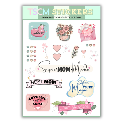 Best Mom Ever Planner Stickers