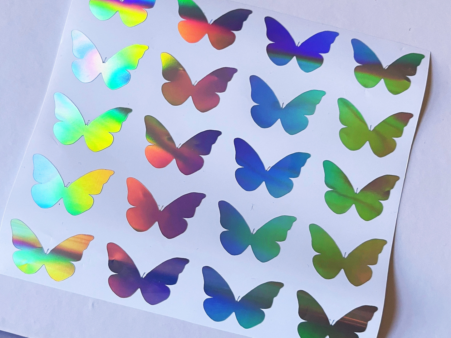 Butterfly Holographic Stickers