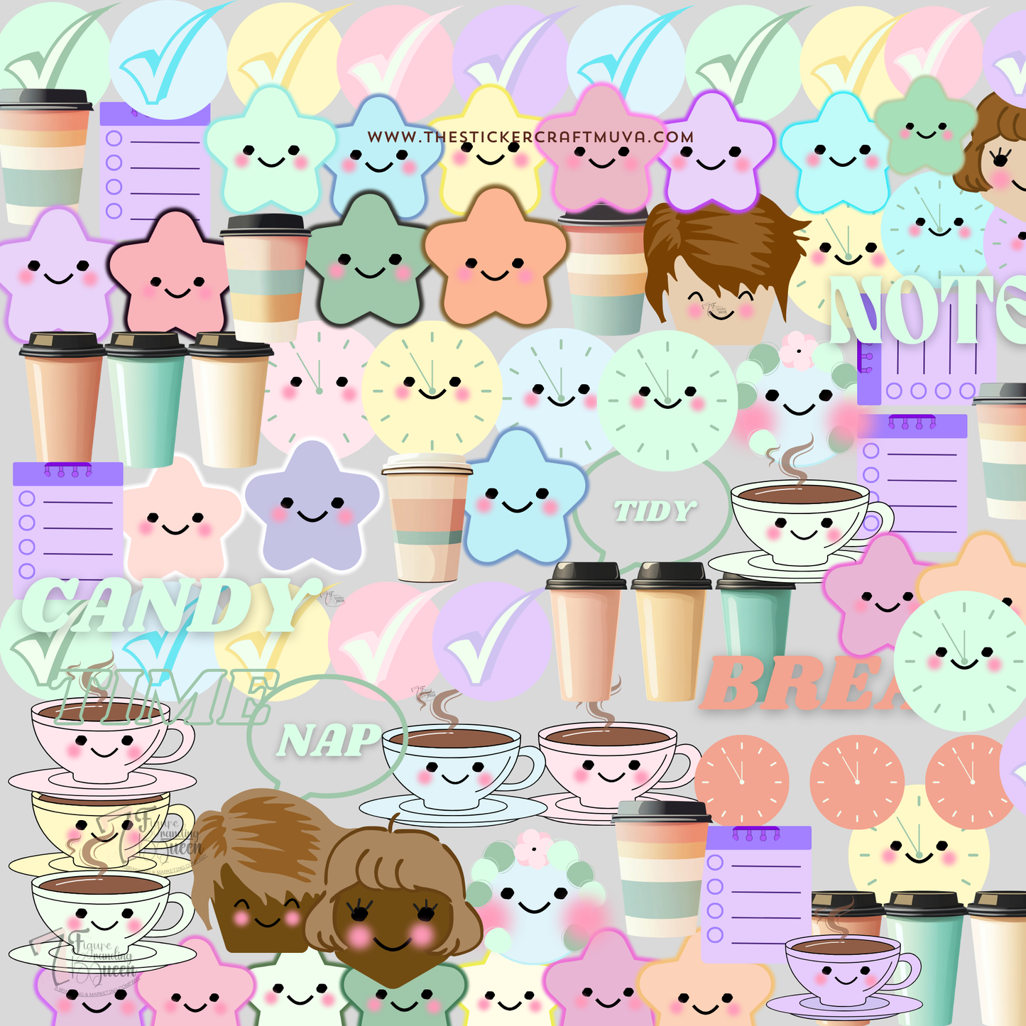 Daily Planner Sticker Bits