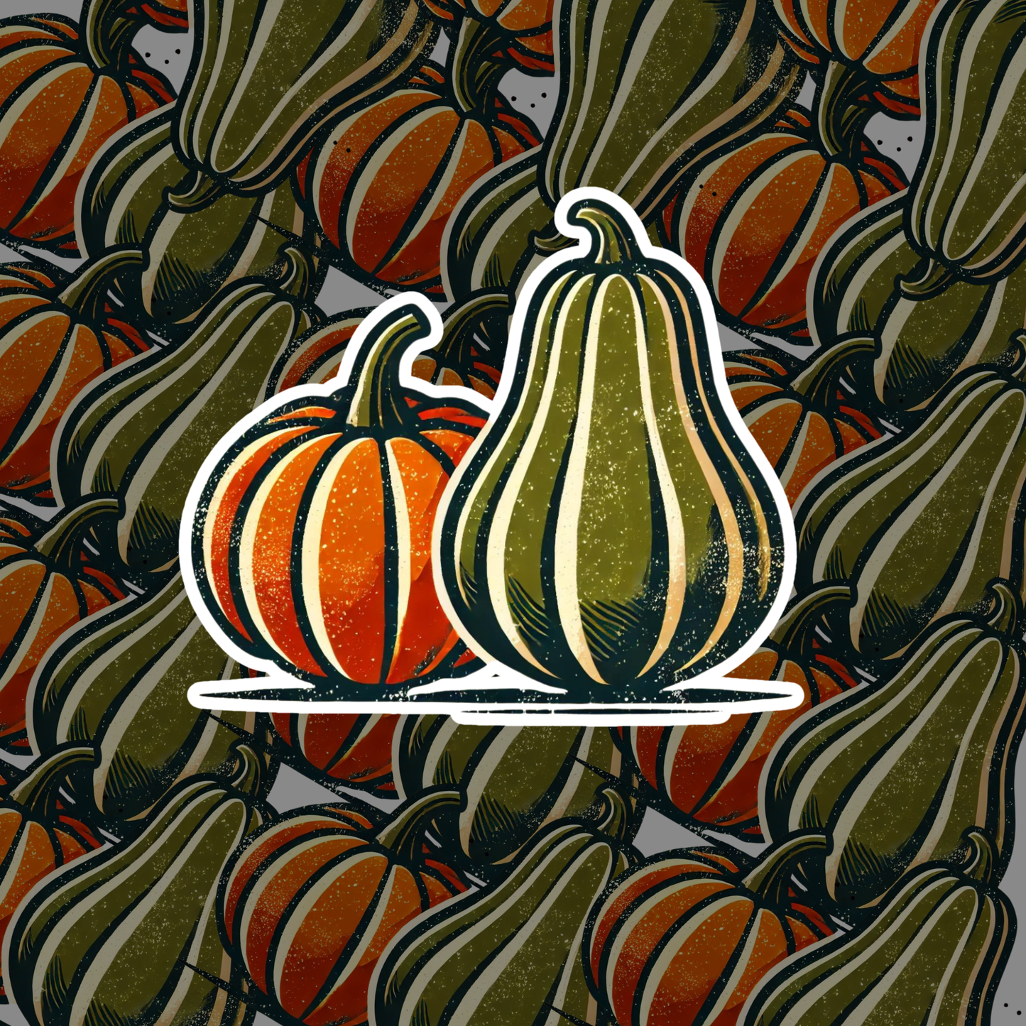 Halloween Autumn-Pumpkin Set Stickers