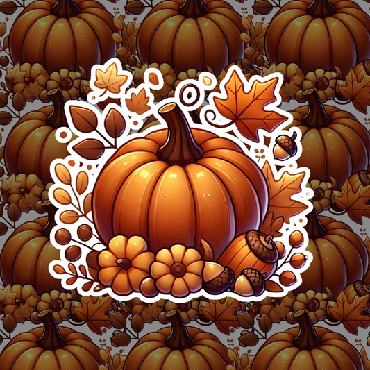 Halloween Autumn-Pumpkin Set Stickers