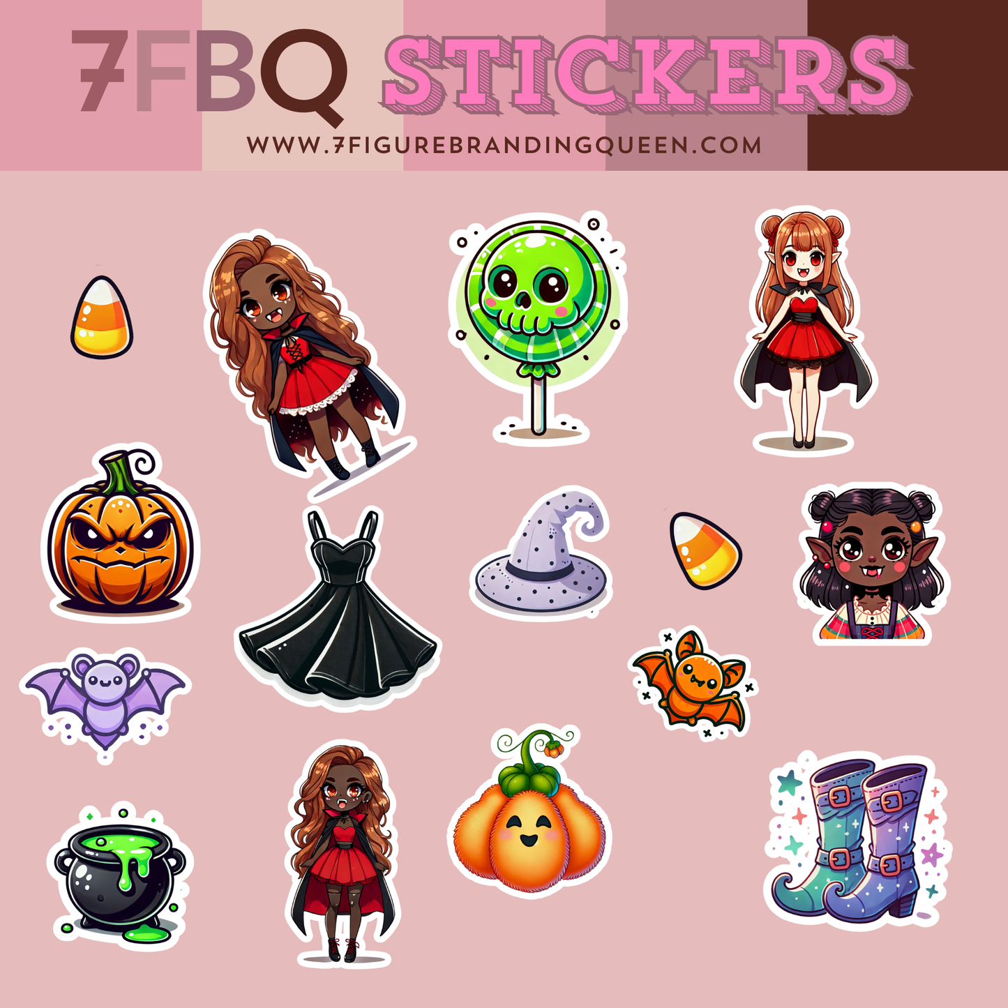 Halloween Mini Sticker Set
