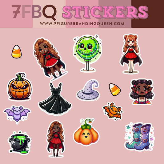 Halloween Mini Sticker Set