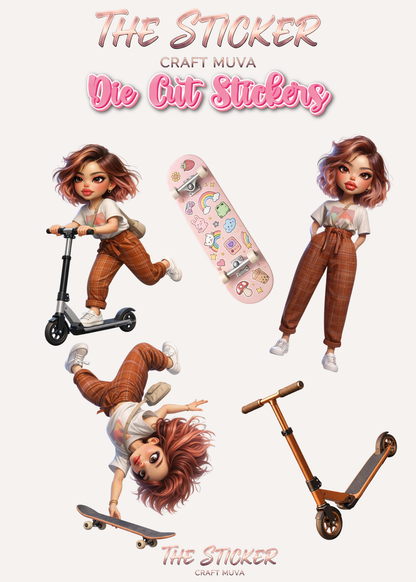 Issa D Kid Die Cut Stickers