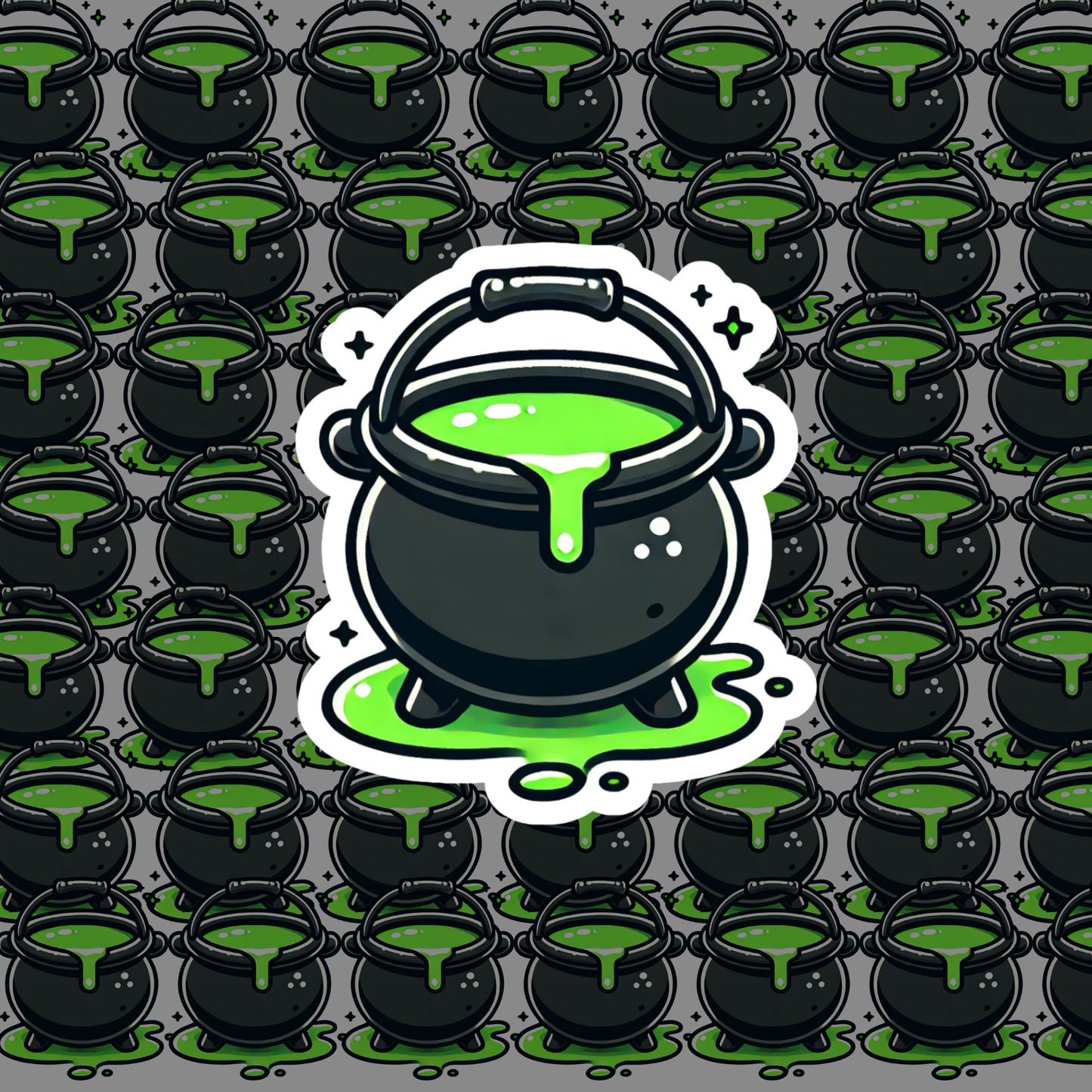 Halloween Moonlit Charms Stickers