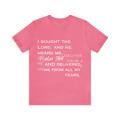 I sought The Lord Unisex Short Sleeve T-Shirt