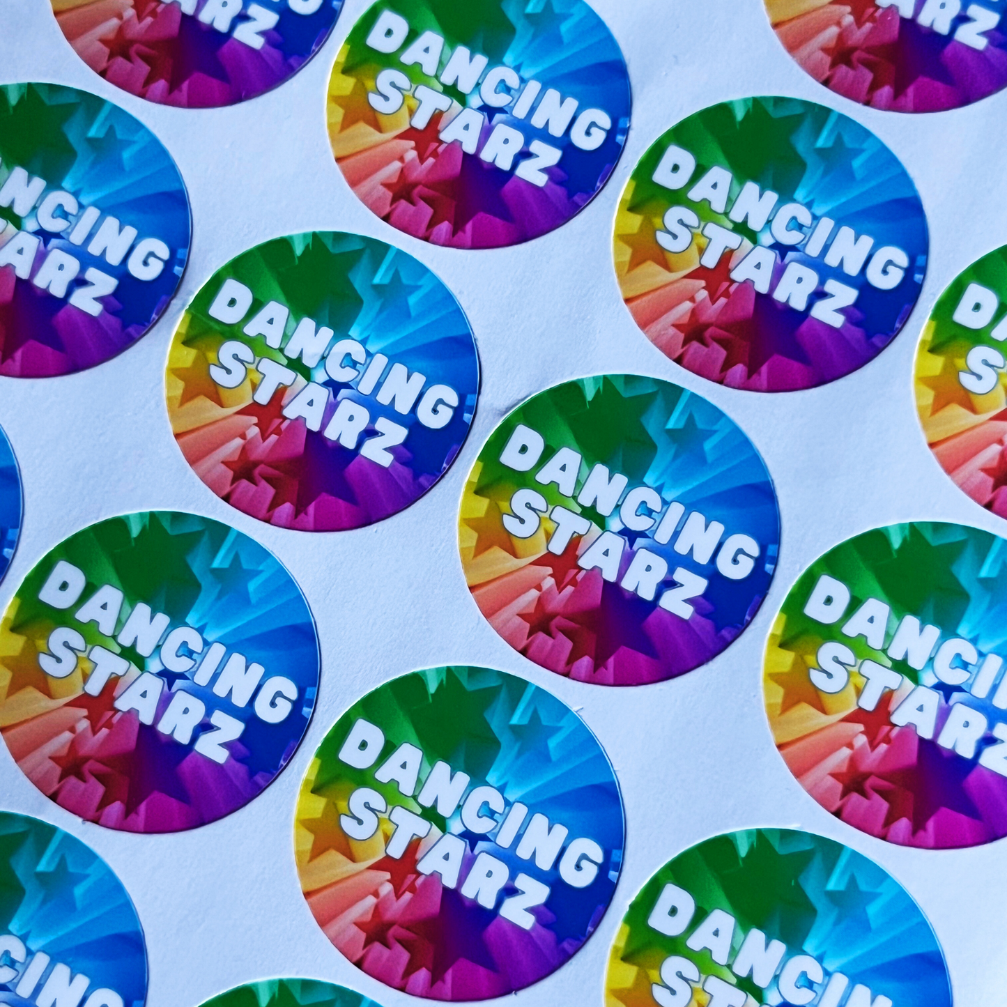 The Stars Label Name Stickers