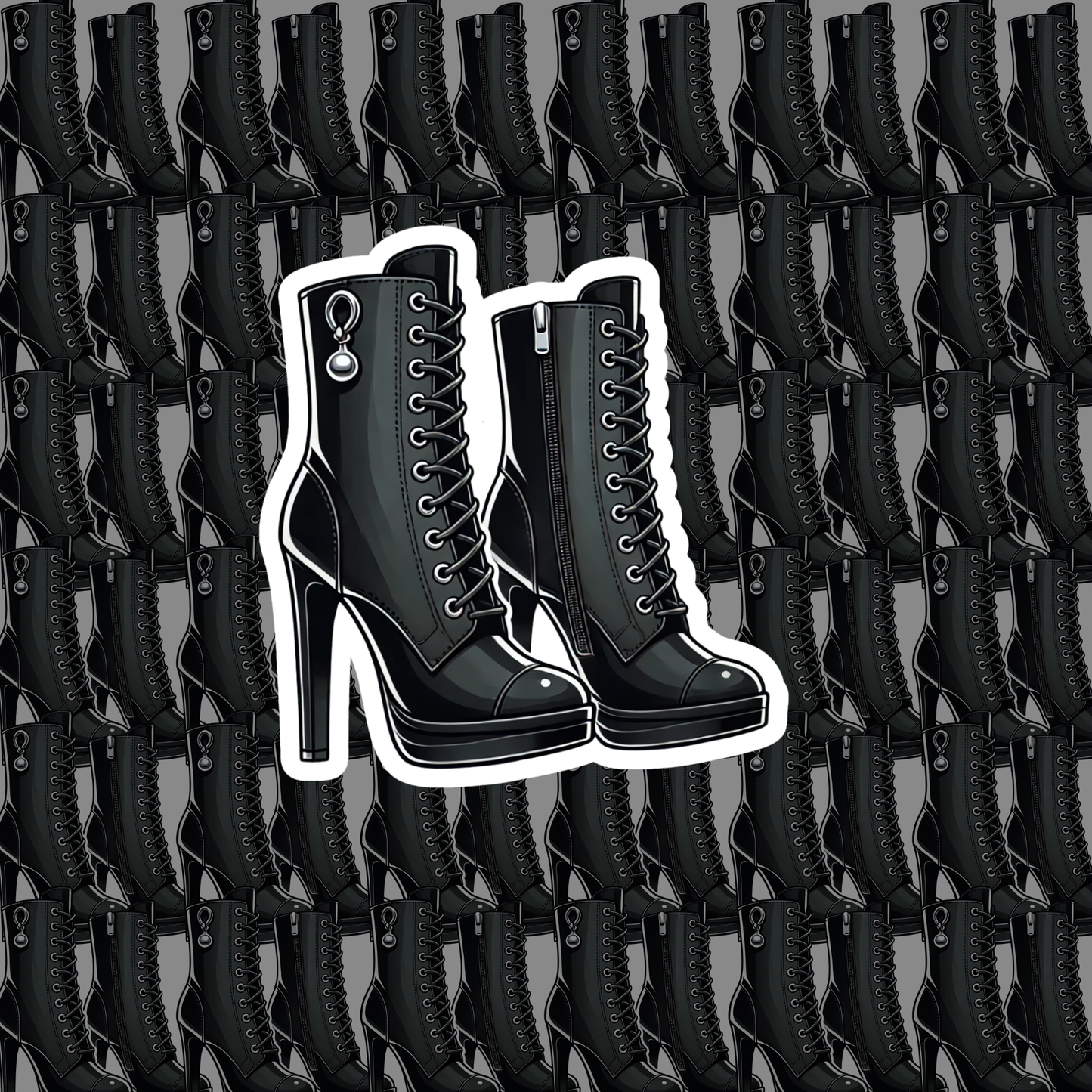 Halloween Boots Set Stickers