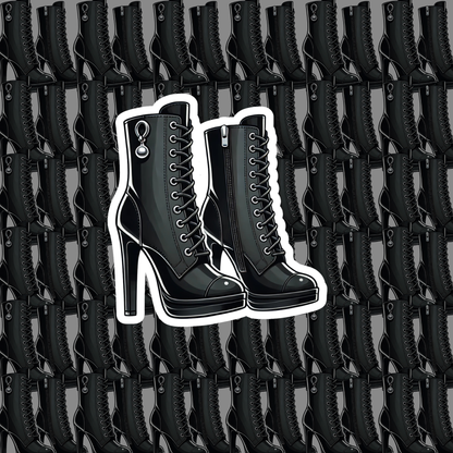 Halloween Boots Set Stickers