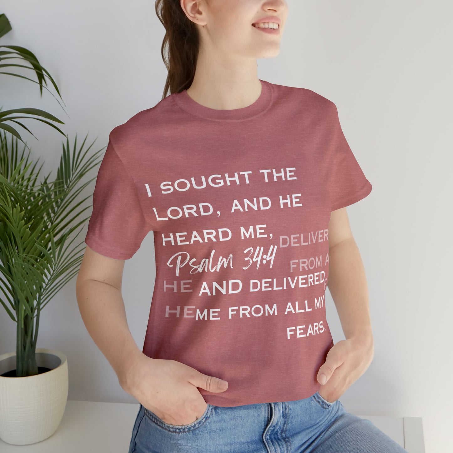 I sought The Lord Unisex Short Sleeve T-Shirt