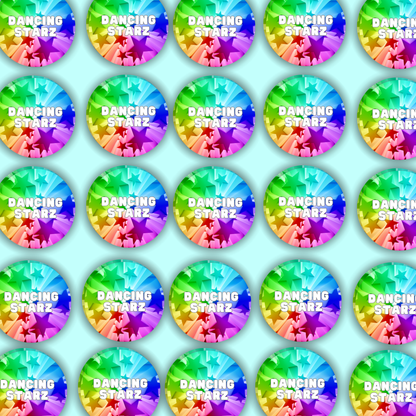 The Stars Label Name Stickers