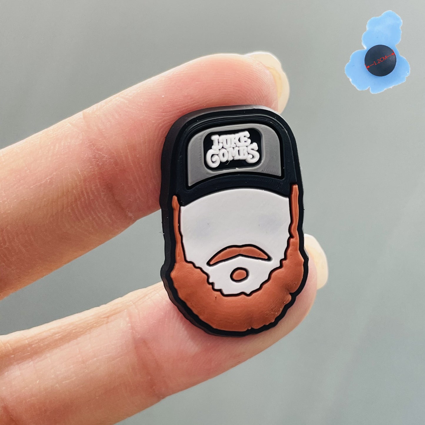 1pcs Medical Black Human Rights Shoe Charms Accessories