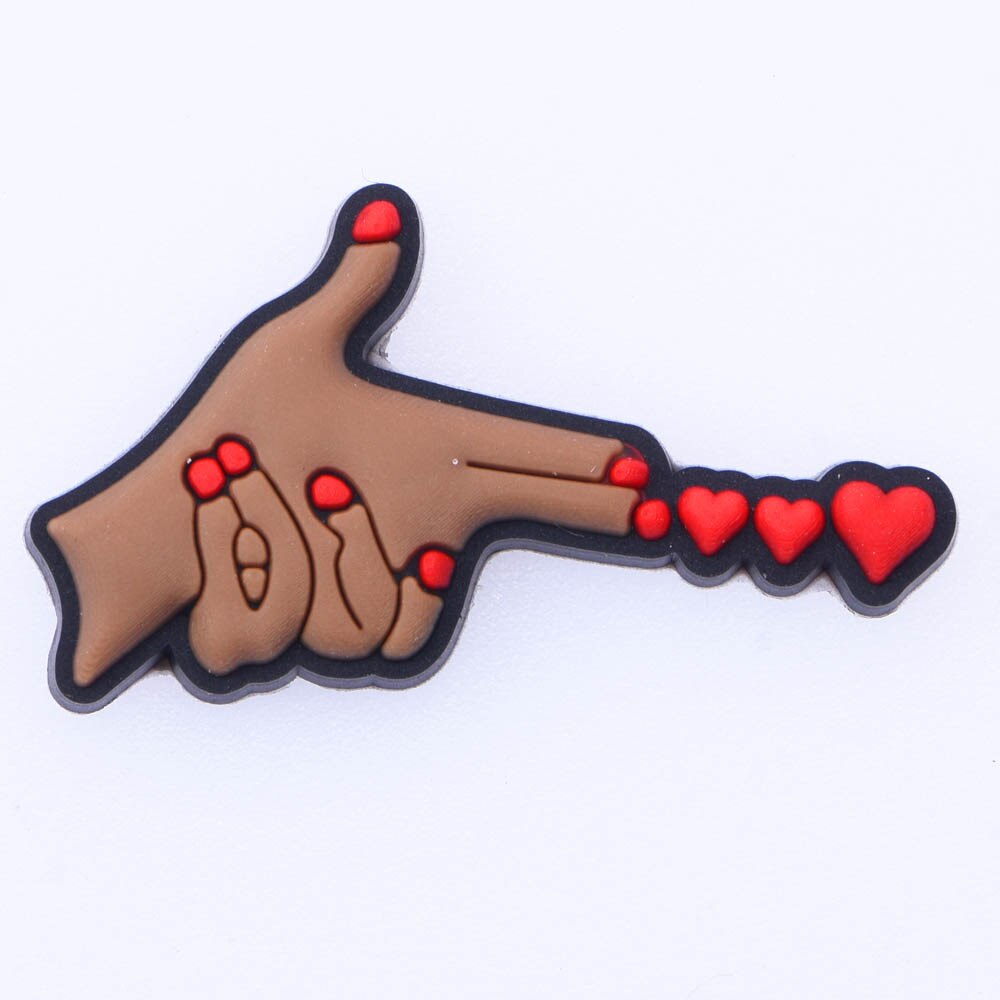 1pcs Black Girl Magic Croc Shoe Charms