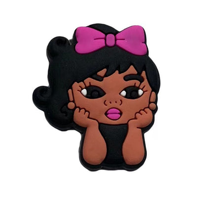 1PCS Cartoon Shoe Charms