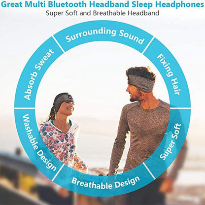 Wireless Bluetooth Earphone Sleeping Sports - Band Headphone